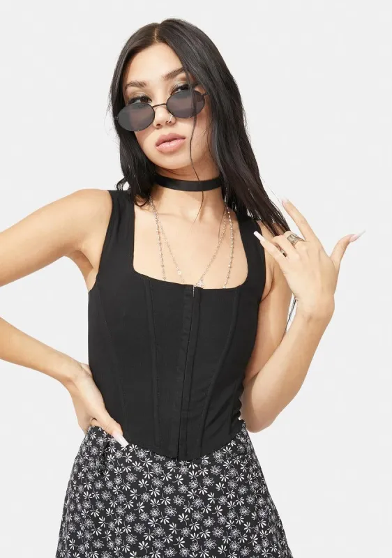 Nox Down For It Corset Top sold by Dolls Kill