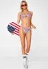 Americana Cole Bikini Bottoms sold by Dolls Kill