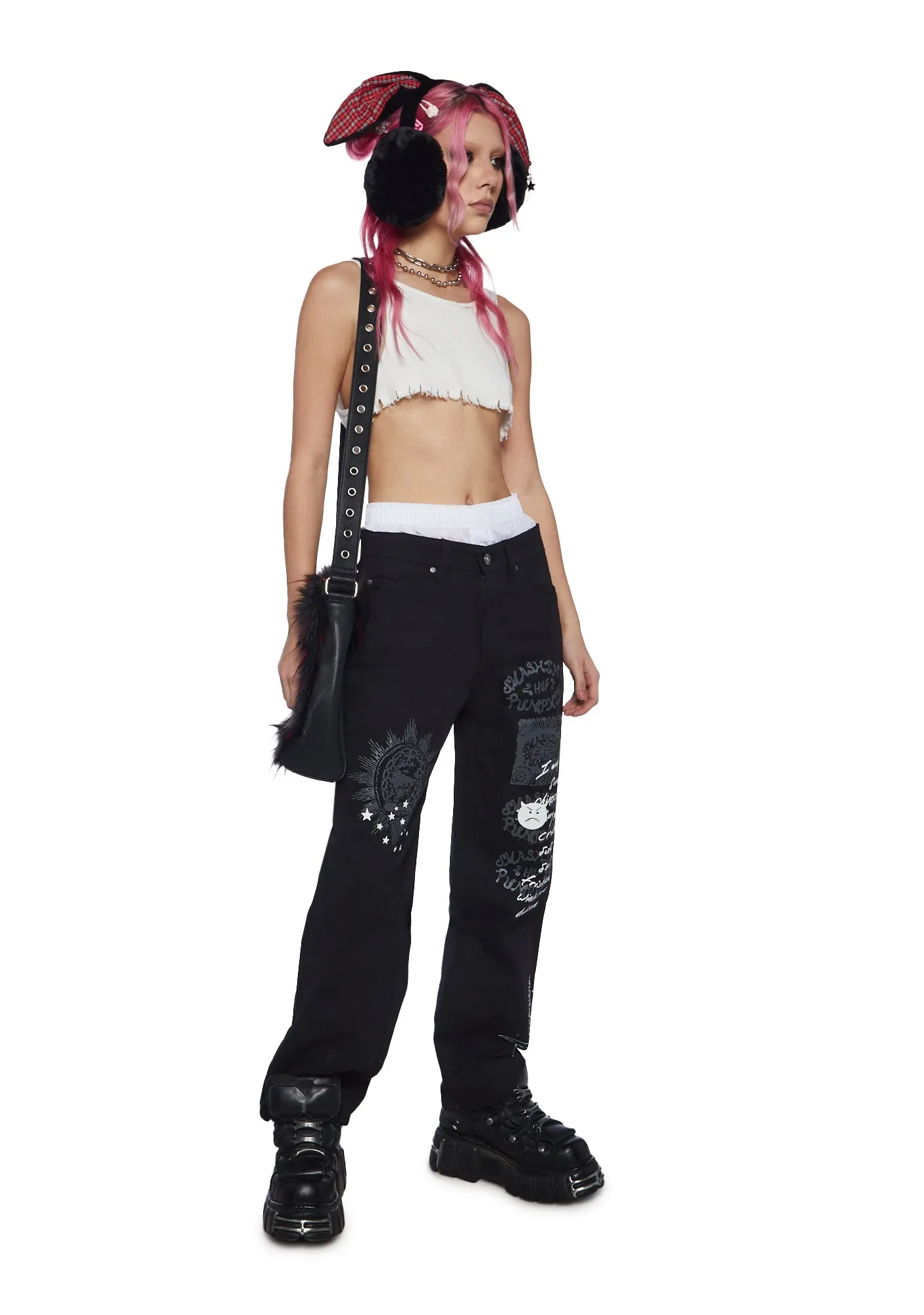 Muzzle 5-Pocket Pants sold by Dolls Kill product image thumbnail 2