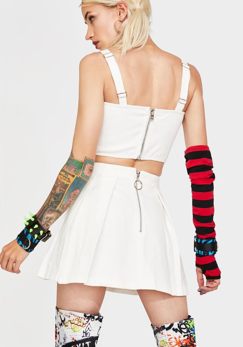 Perfect Escape Lace-Up Top sold by Dolls Kill product image thumbnail 4