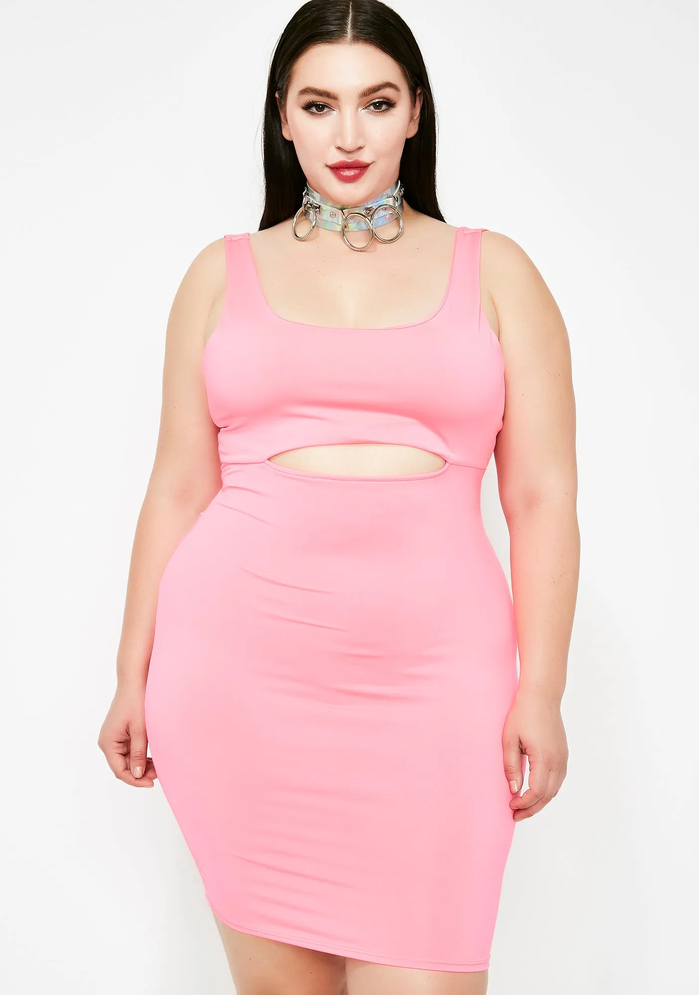 Miss Do A Double Take Bodycon Dress sold by Dolls Kill product image thumbnail 3