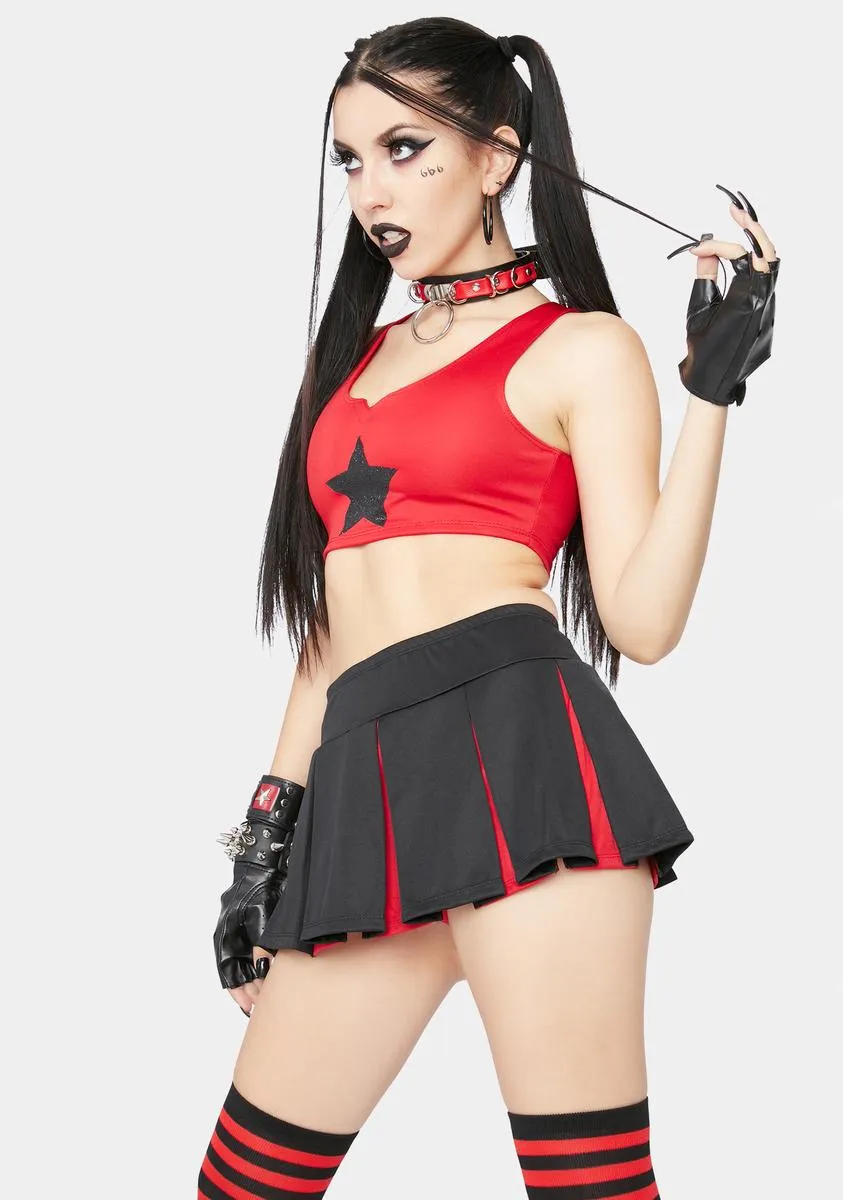 Deadly Derby Costume Set sold by Dolls Kill