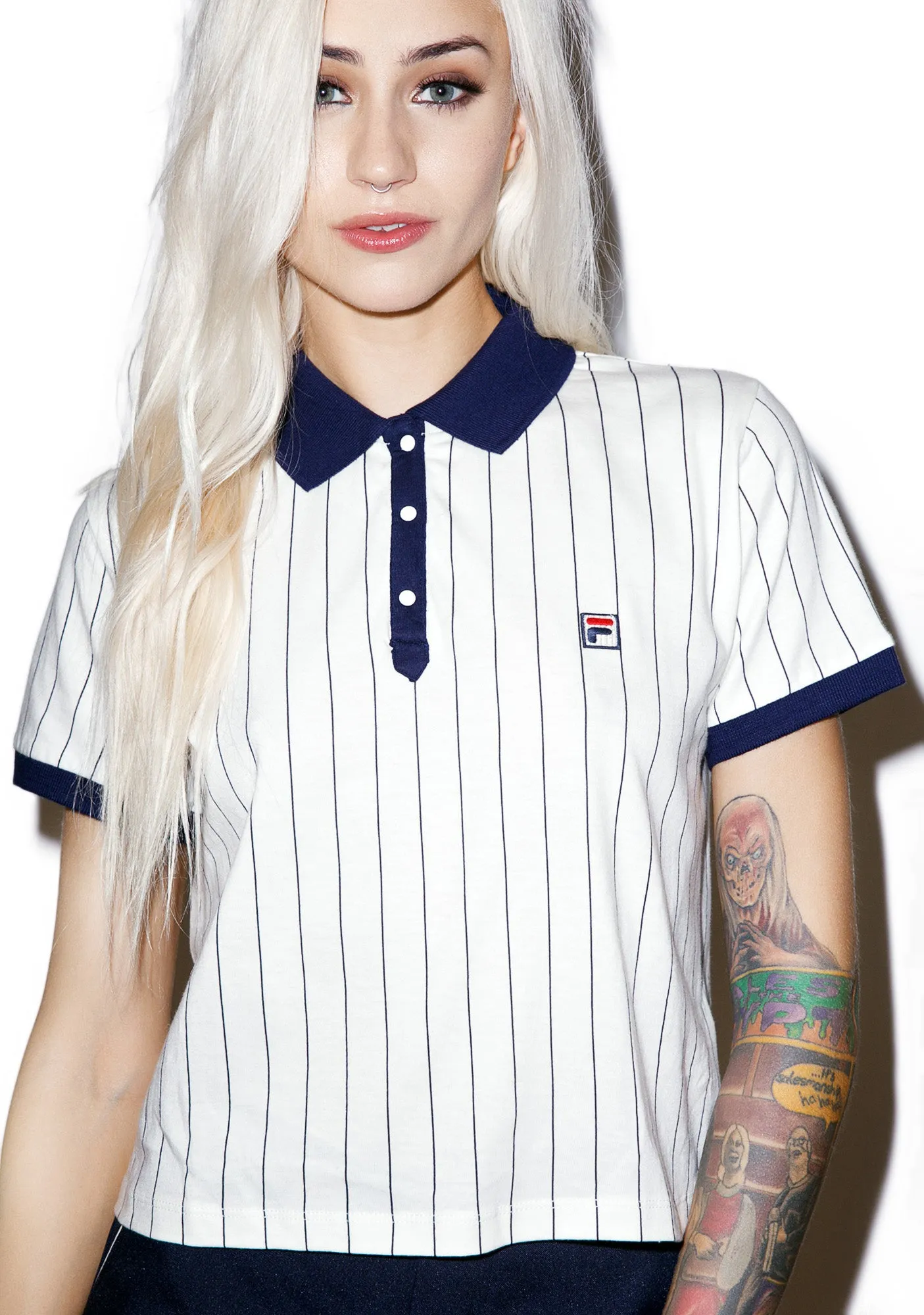 Settanta Crop Polo sold by Dolls Kill product image thumbnail 5