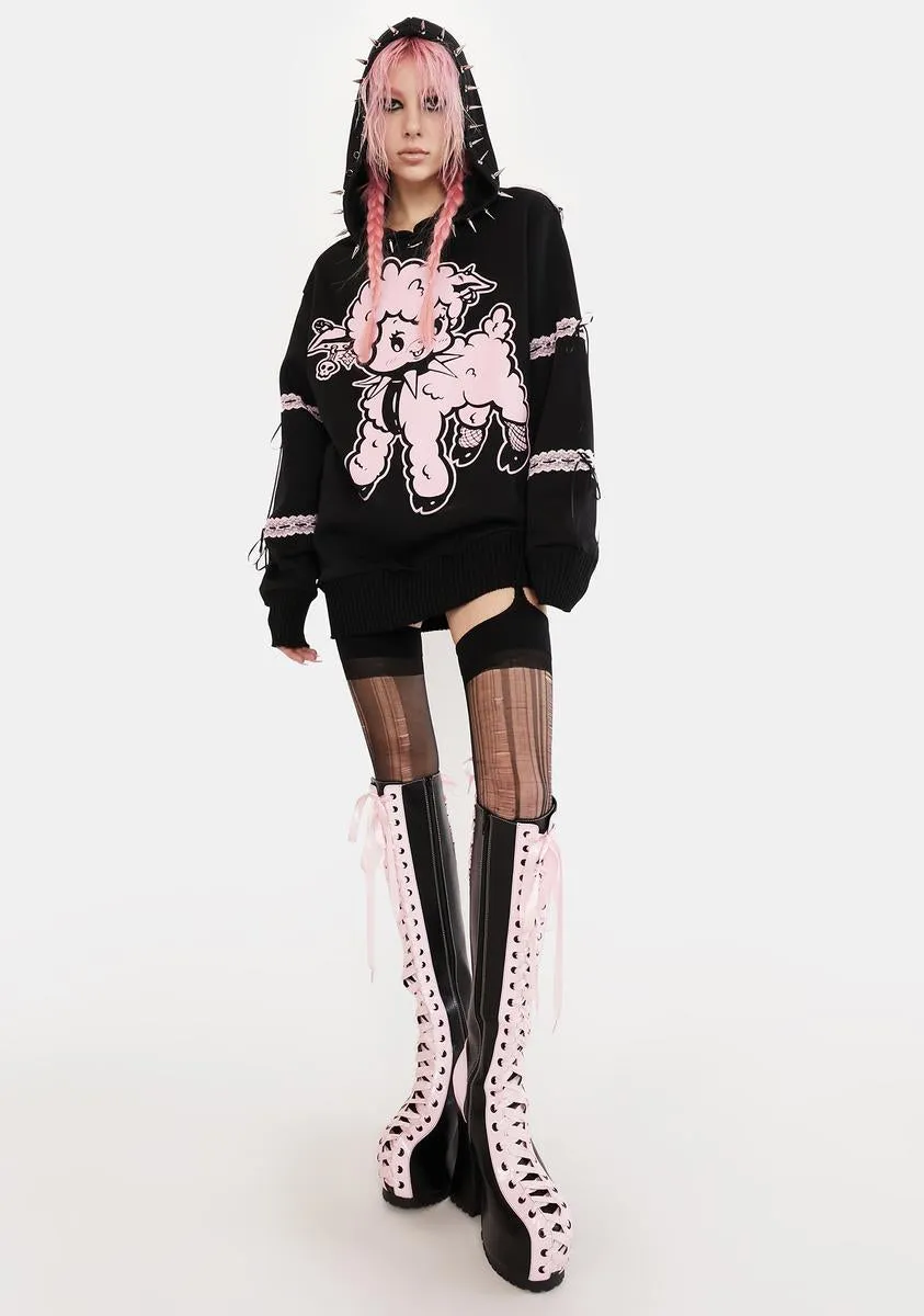 In Good Company Oversized Sweatshirt sold by Dolls Kill product image thumbnail 3