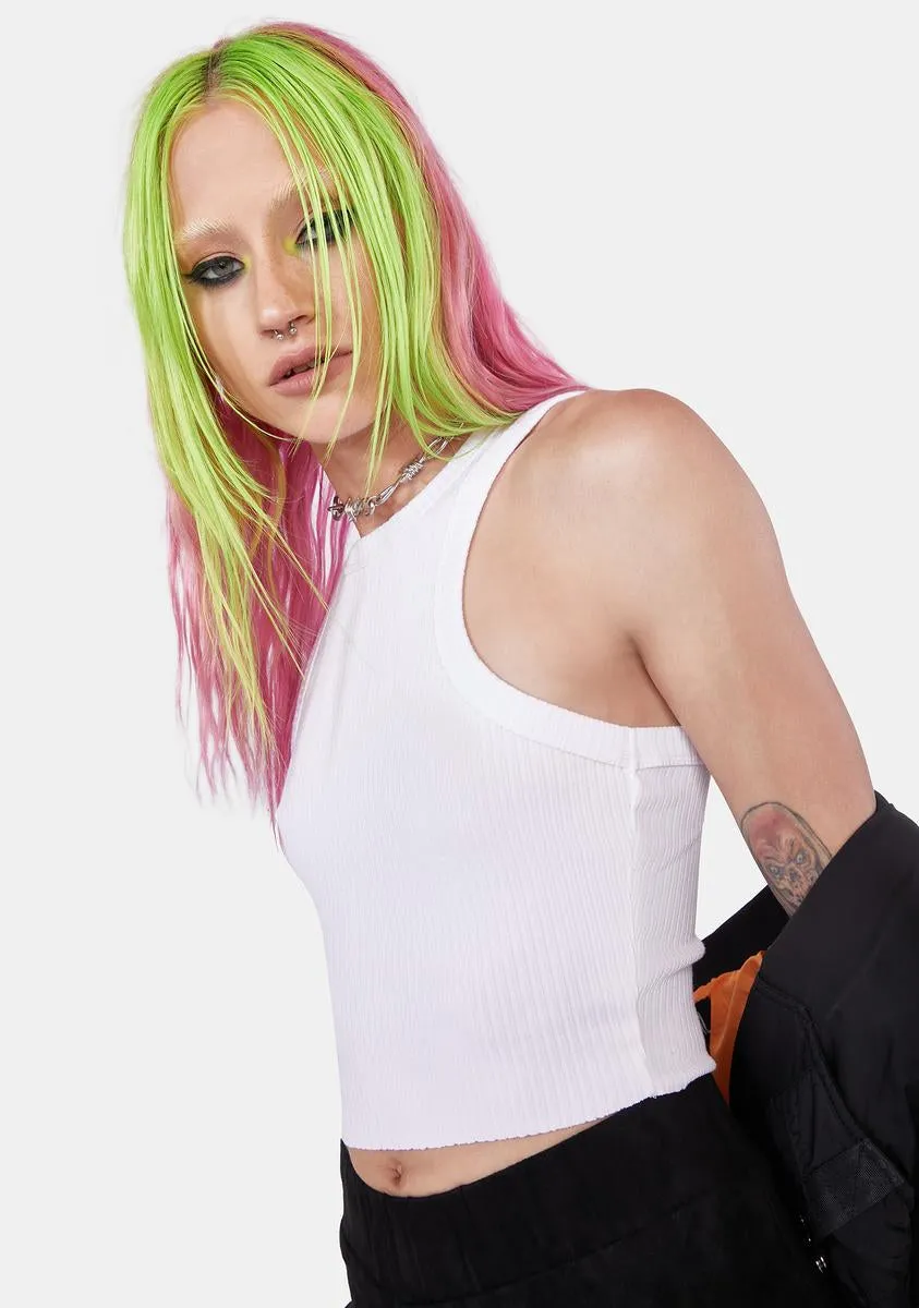 Pure Slay Life Ribbed Crop Tank sold by Dolls Kill product image thumbnail 2