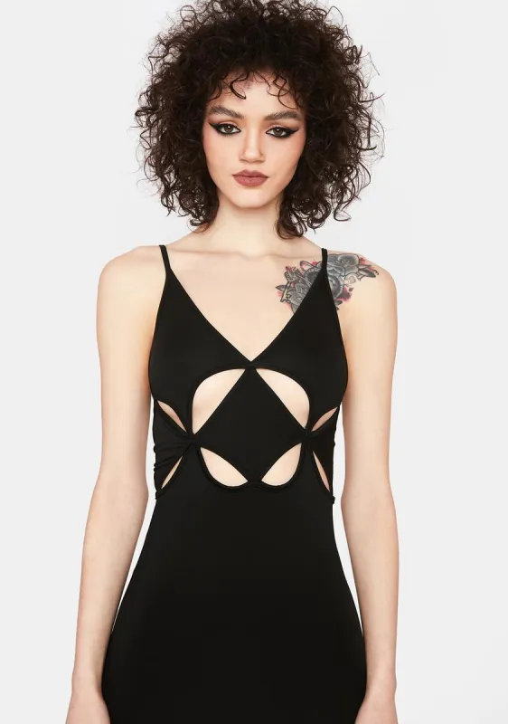 Feel Good In My Skin Maxi Dress sold by Dolls Kill