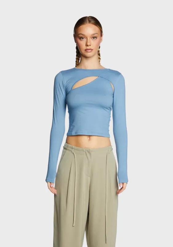 Kaze Long Sleeve Top sold by Dolls Kill