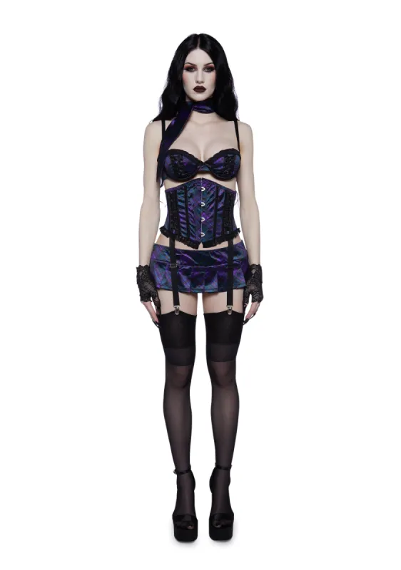 Corrupt Charm Lingerie Set sold by Dolls Kill