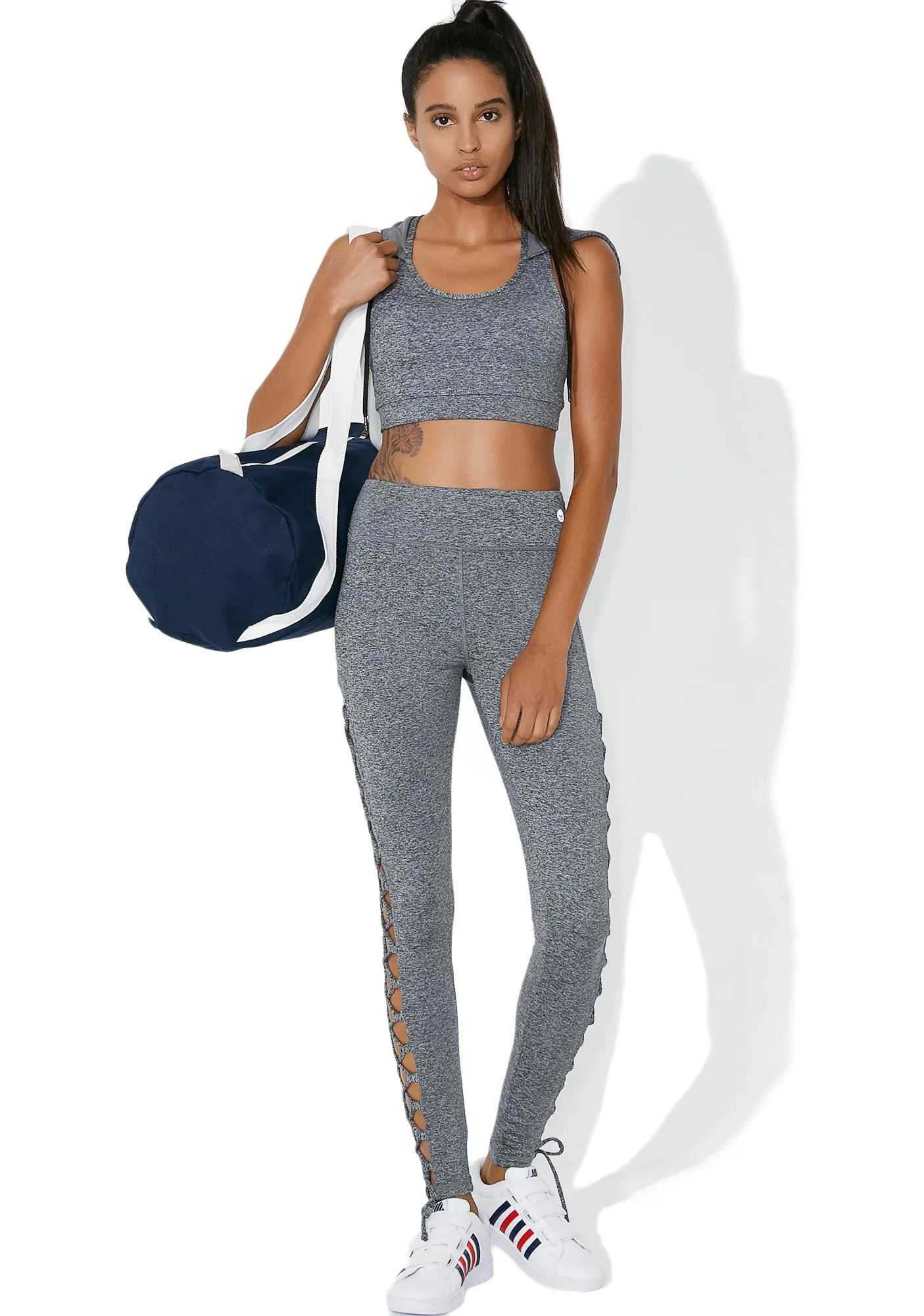 Feeling Xtra Lace-Up Leggings sold by Dolls Kill product image thumbnail 4