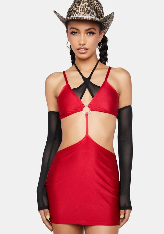 Guilty As Charged Mini Dress sold by Dolls Kill