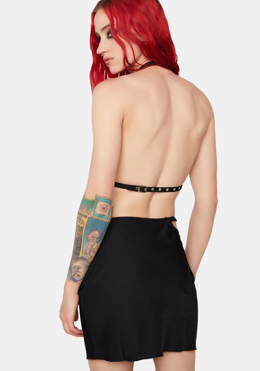 Onyx Made You Stare Skirt Set sold by Dolls Kill product image thumbnail 4