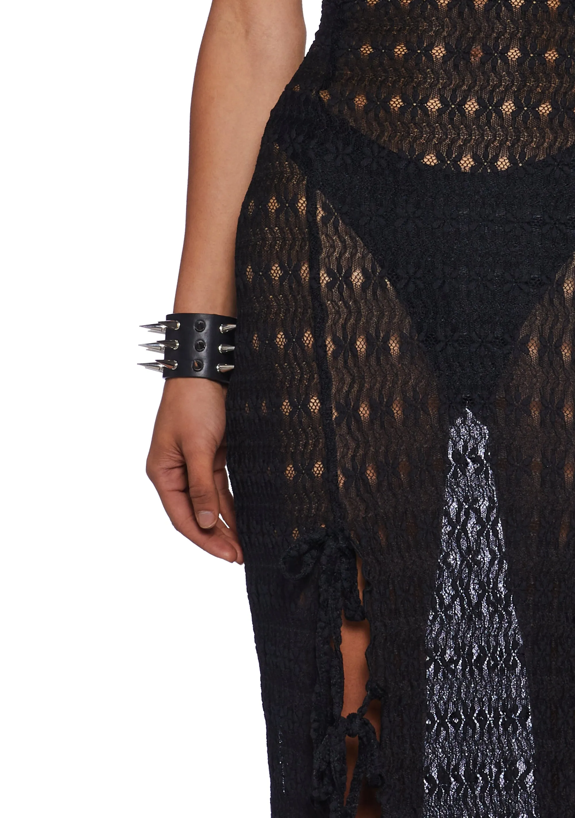 Chill Date Maxi Dress - Black sold by Dolls Kill product image thumbnail 2