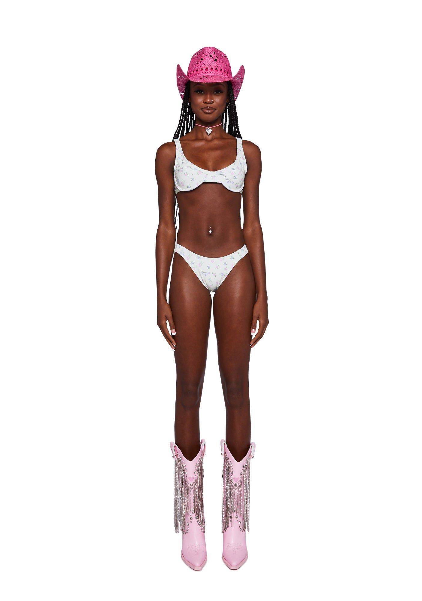 Tickle My Fancy Bikini Set sold by Dolls Kill