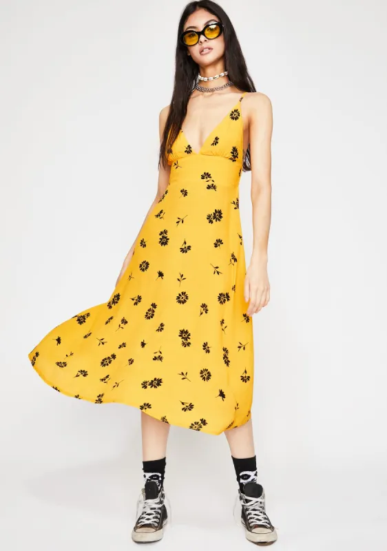 Summer Sis Floral Dress sold by Dolls Kill