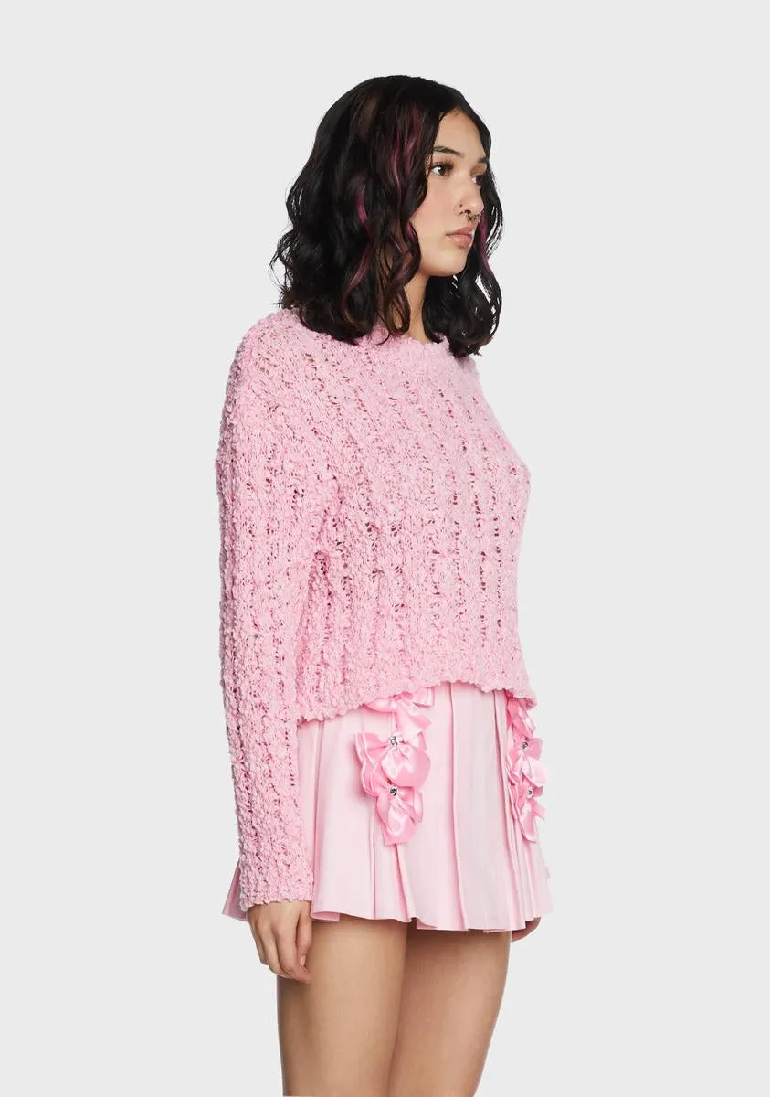 Sweeter Than Most Knit Sweater sold by Dolls Kill product image thumbnail 3