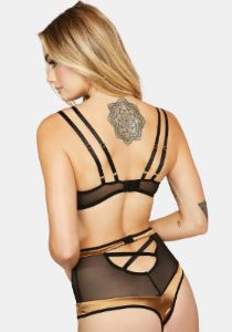 Meet In The Middle Lingerie Set sold by Dolls Kill