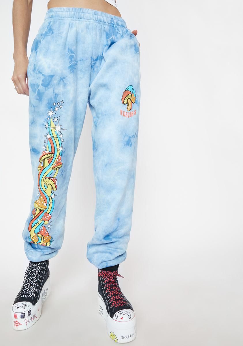Passion Tie Dye Sweatpants sold by Dolls Kill