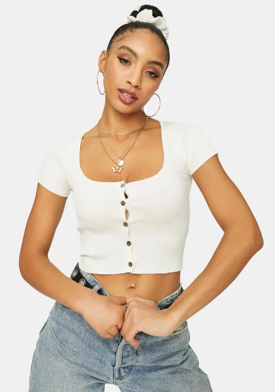 Vanilla Make Your Choice Crop Top sold by Dolls Kill