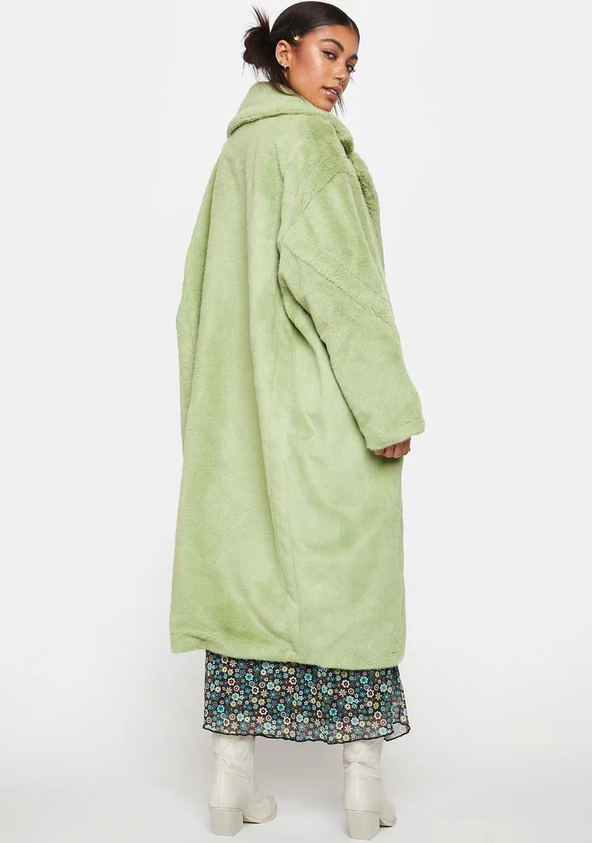 Moss Estelle Faux Fur Coat sold by Dolls Kill product image thumbnail 4