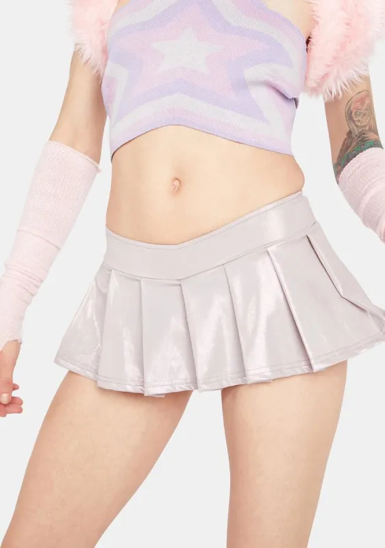 Mocha Flirting With Trouble Mini Skirt sold by Dolls Kill