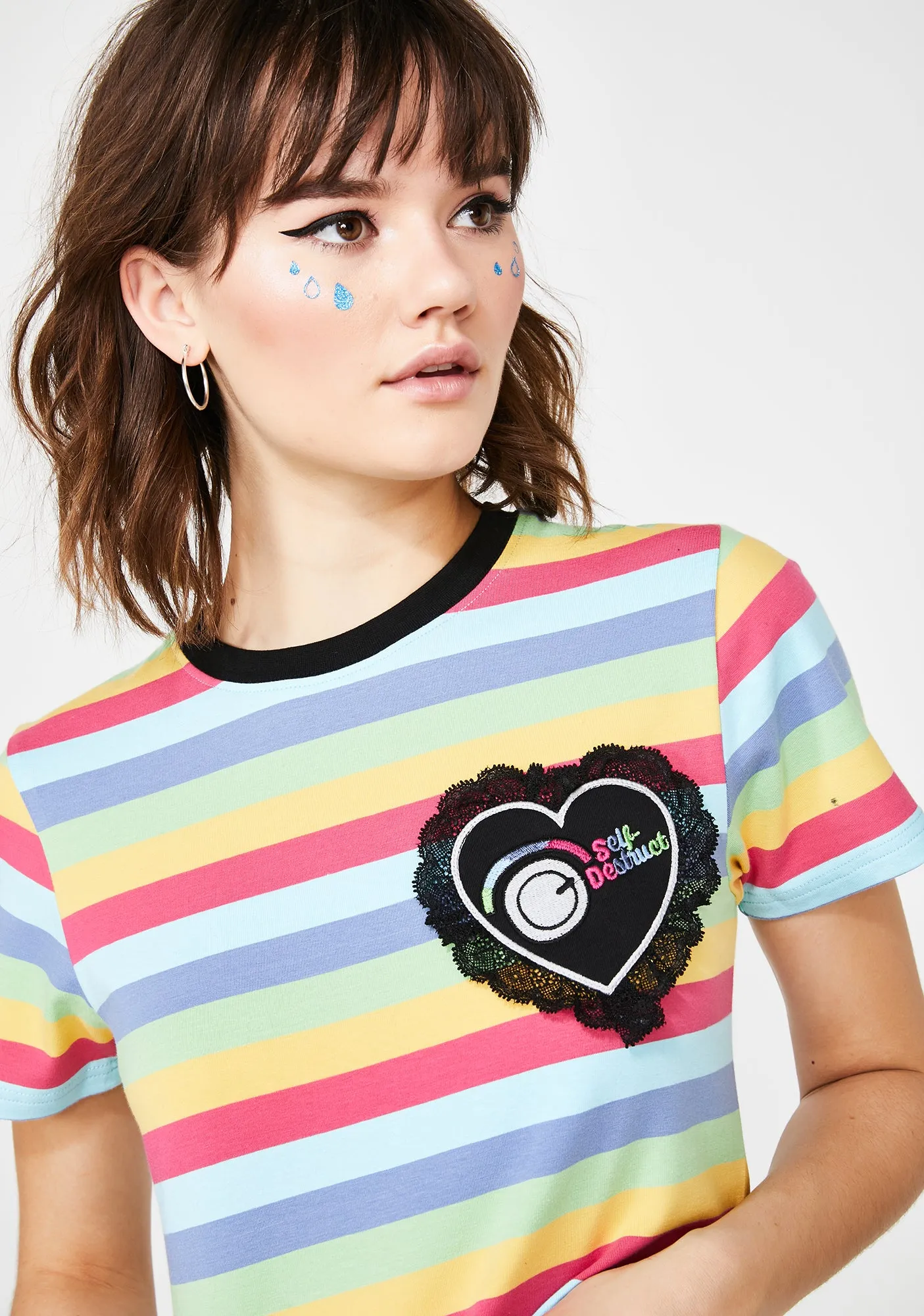 Rainbow Ruin T-Shirt sold by Dolls Kill product image thumbnail 2