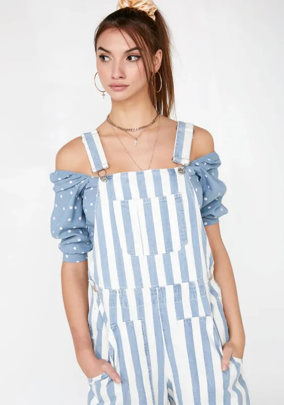 Just Want You Denim Overalls sold by Dolls Kill