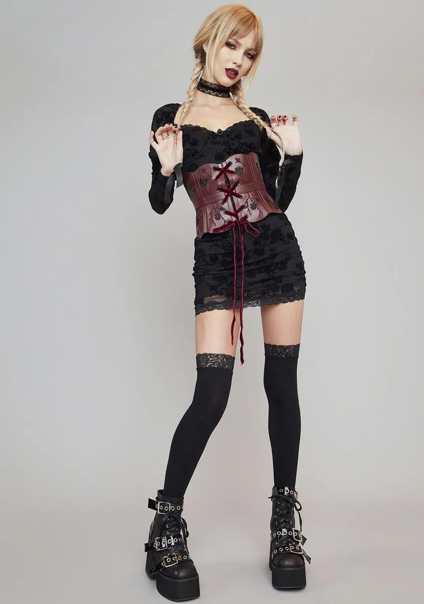Cut Class Mesh Mini Dress sold by Dolls Kill product image thumbnail 3