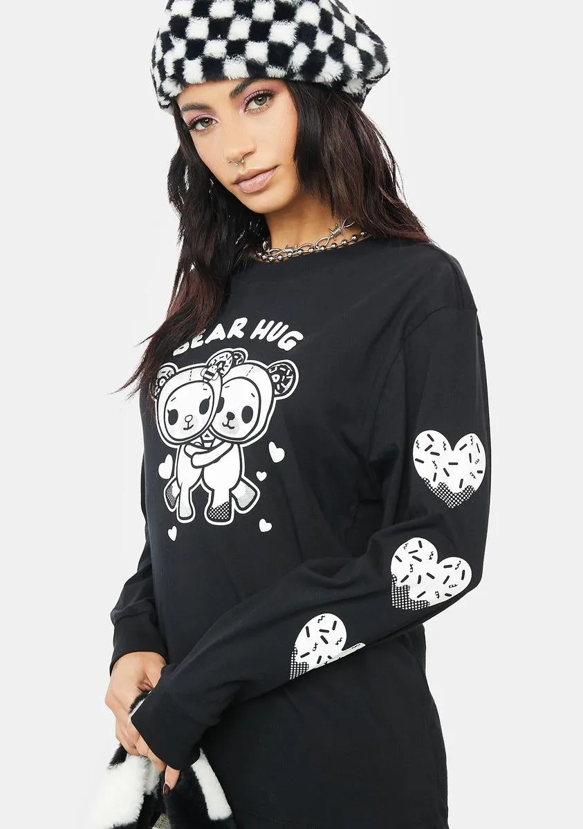 Bear Hug Long Sleeve Tee sold by Dolls Kill product image thumbnail 2