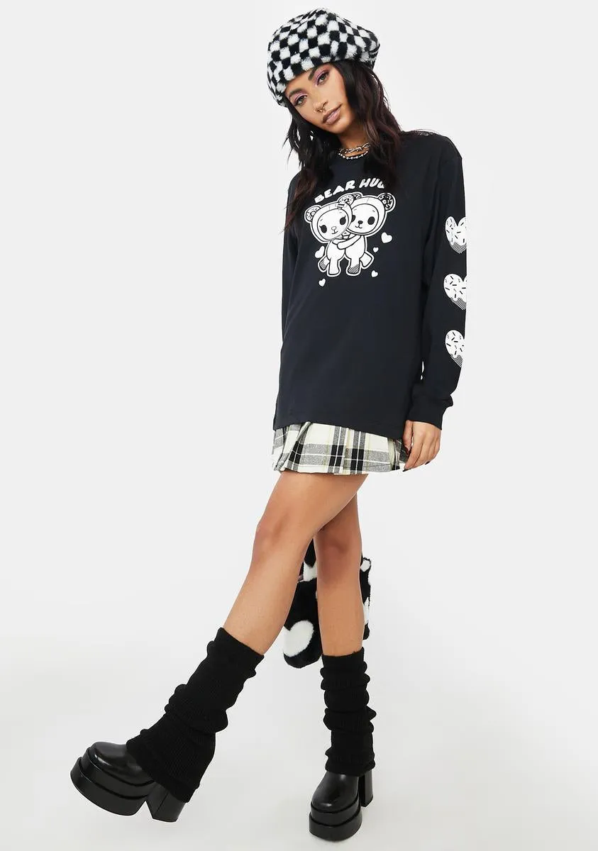 Bear Hug Long Sleeve Tee sold by Dolls Kill product image thumbnail 3