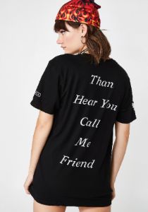 I'd Rather Graphic Tee sold by Dolls Kill