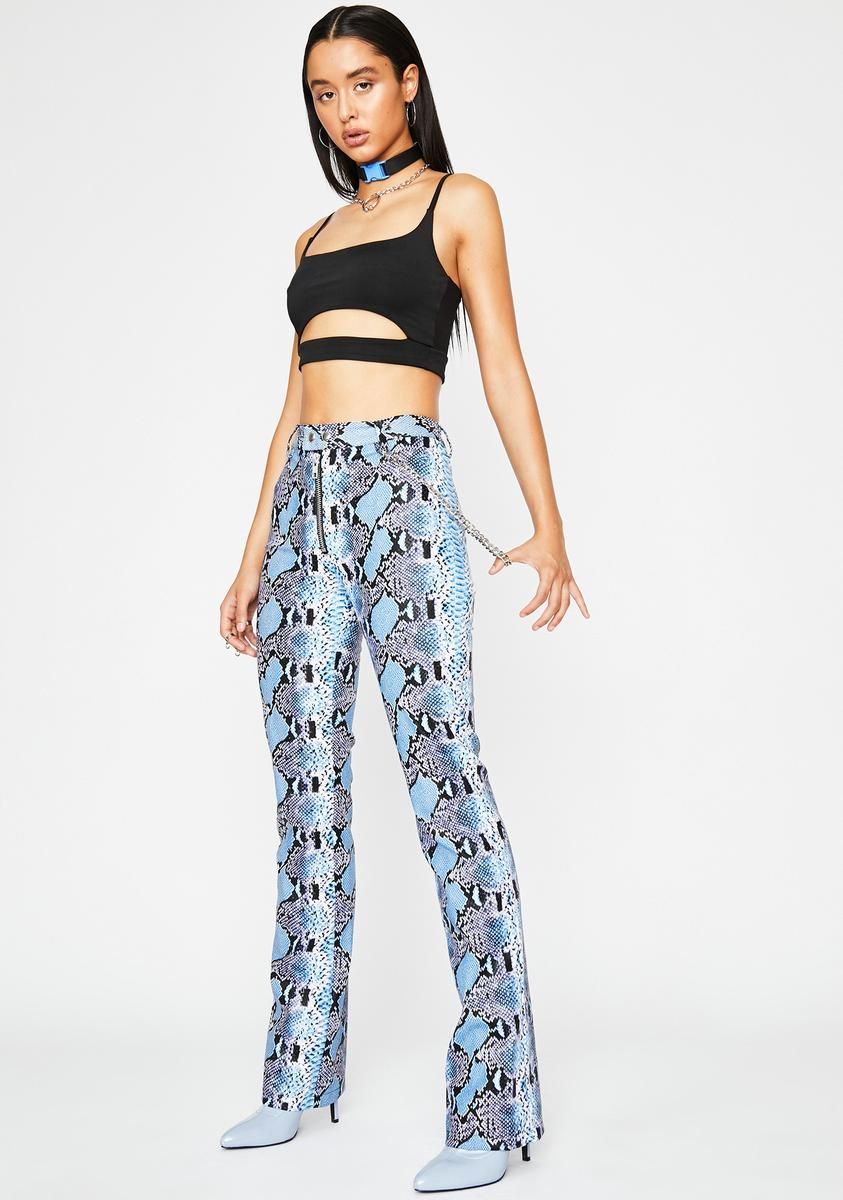 Bossy Bloodline Snakeskin Pants sold by Dolls Kill product image thumbnail 2
