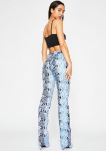 Bossy Bloodline Snakeskin Pants sold by Dolls Kill