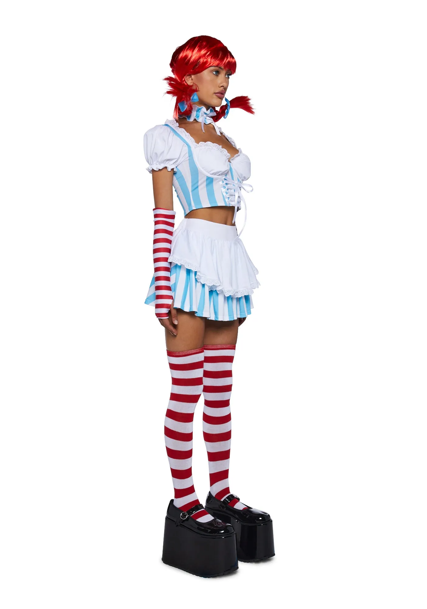 Fast Food Hottie Costume Set sold by Dolls Kill product image thumbnail 3
