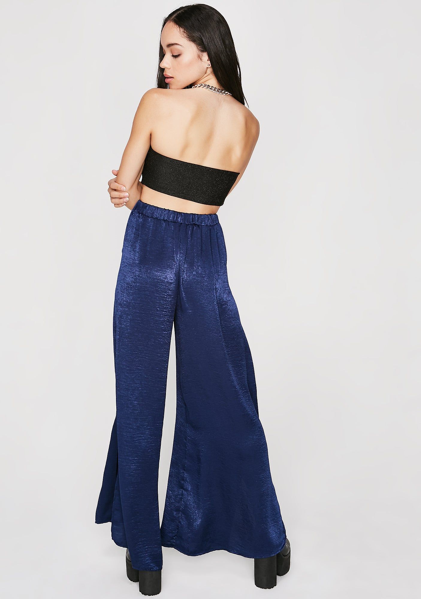 So Smooth Satin Pants sold by Dolls Kill product image thumbnail 4