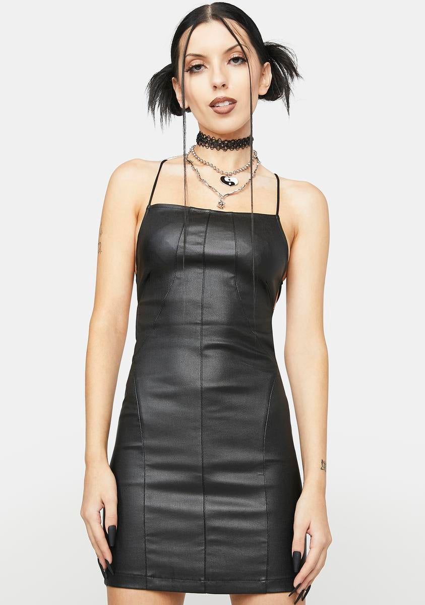Dani Open Back Mini Dress sold by Dolls Kill