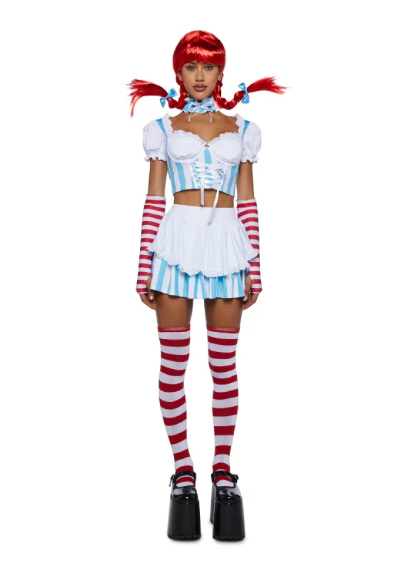 Fast Food Hottie Costume Set sold by Dolls Kill