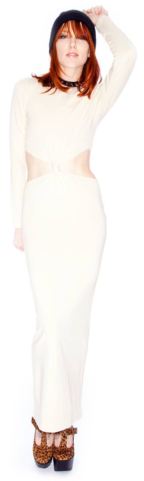 by Ronny Kobo Allison Long Knot Dress sold by Dolls Kill product image thumbnail 4