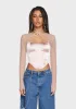 Champagne Kisses Corset Top sold by Dolls Kill