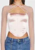 Champagne Kisses Corset Top sold by Dolls Kill