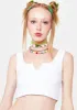 Bliss Way Back When Cropped Tank sold by Dolls Kill
