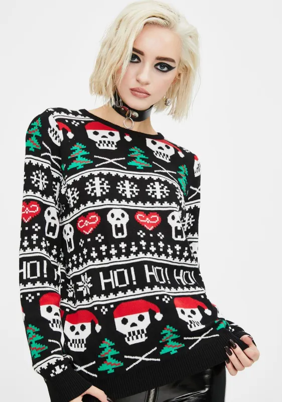 Ho Ho Ho Christmas Sweater sold by Dolls Kill