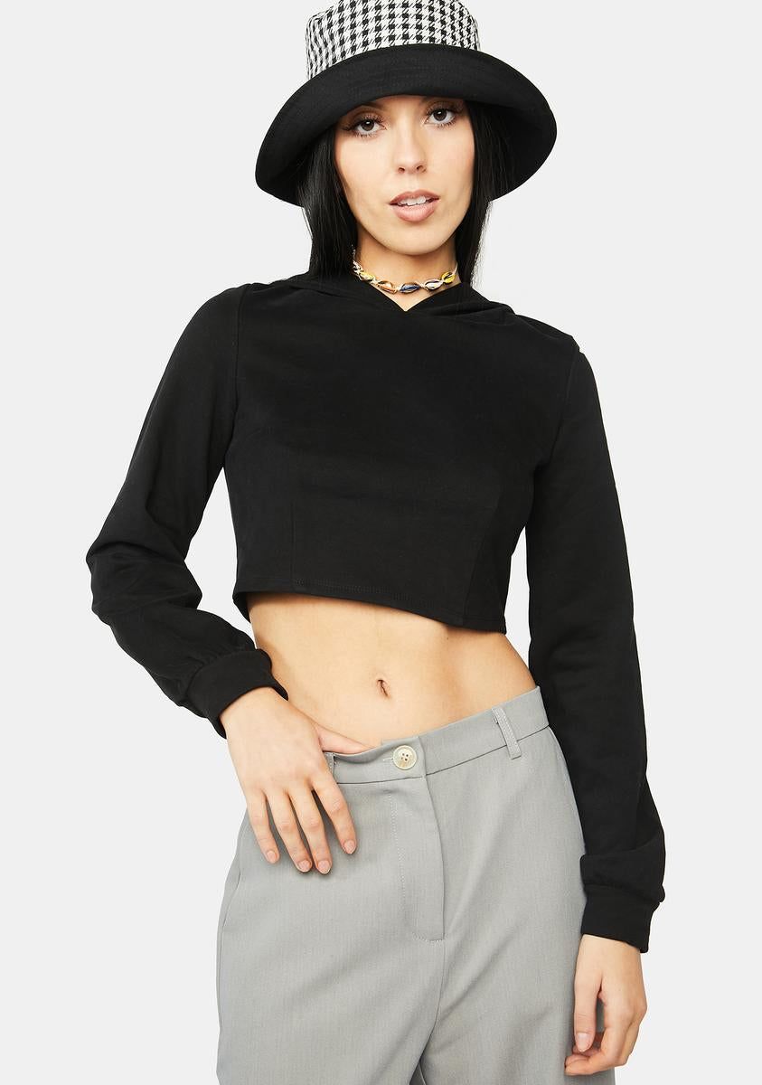 Wicked Love Never Ends Crop Hoodie sold by Dolls Kill product image thumbnail 2