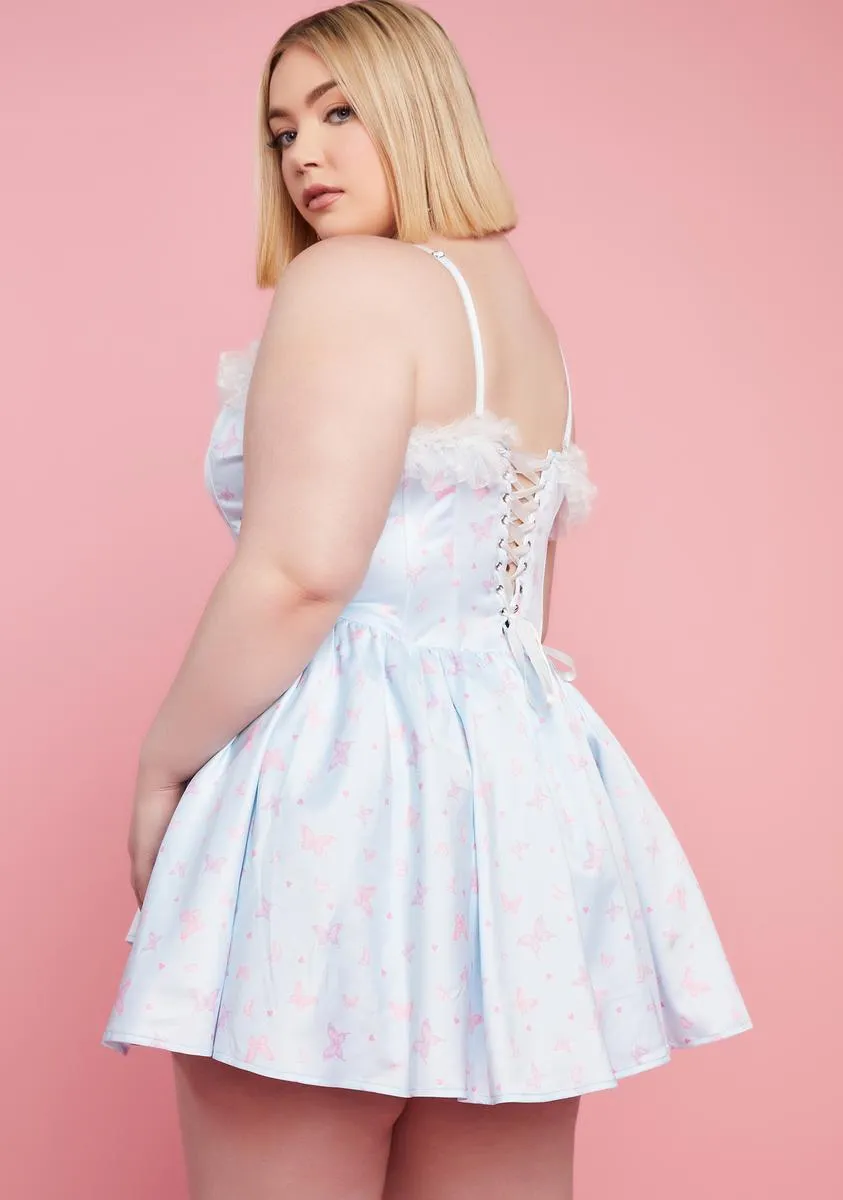 Plus Sky Love Surrounds Me Corset Dress sold by Dolls Kill product image thumbnail 4