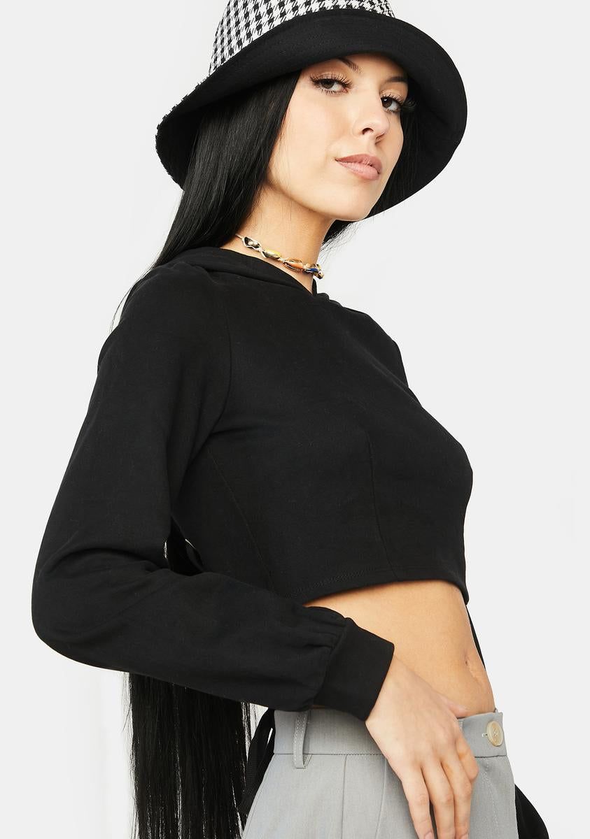 Wicked Love Never Ends Crop Hoodie sold by Dolls Kill product image thumbnail 3