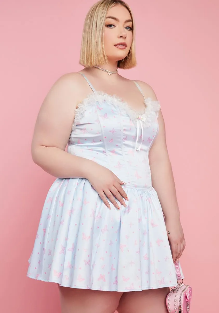 Plus Sky Love Surrounds Me Corset Dress sold by Dolls Kill product image thumbnail 2