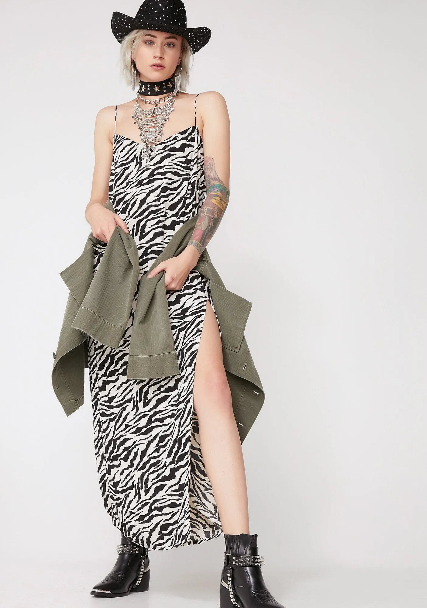 Zebra Batis Dress sold by Dolls Kill product image thumbnail 2