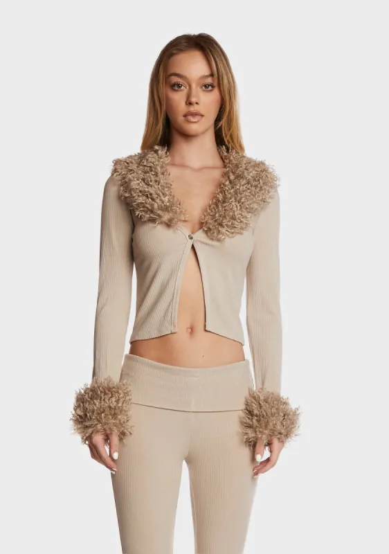 The Brandy Rib Cardigan sold by Dolls Kill