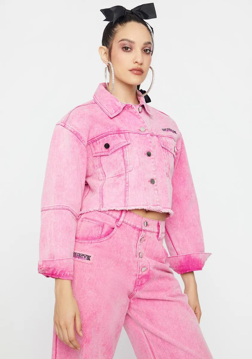 Link Up Denim Jacket sold by Dolls Kill product image thumbnail 2