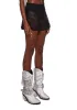 Skater Skirt - Black Lace sold by Dolls Kill