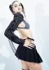 Viral Vixen Shoulder Harness Shrug sold by Dolls Kill